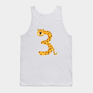 Leopard three Tank Top